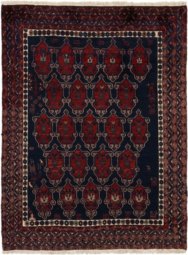 Sirjan Tappeto persiano 140 x 180 (Iran) Annodato A Mano