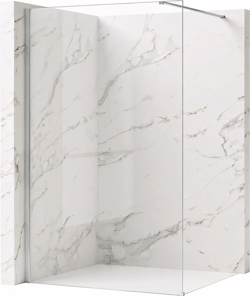 Parete doccia Rea Flexi Transparent / Chrome 70