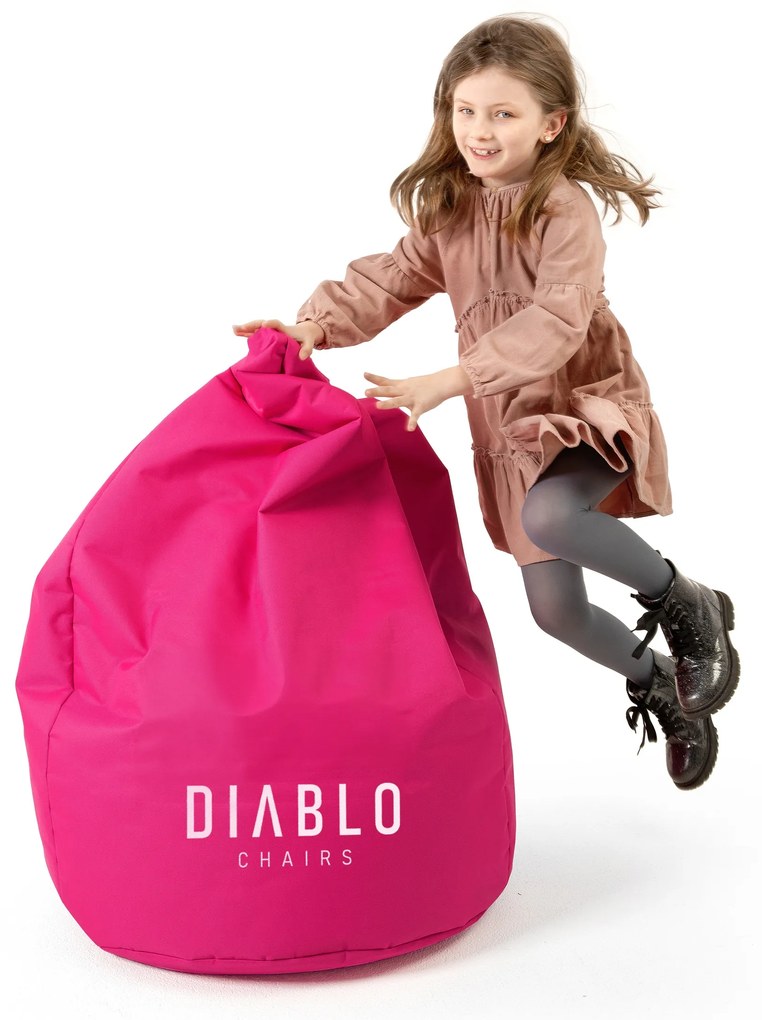 Pouf per bambini Diablo Chairs: Rosa