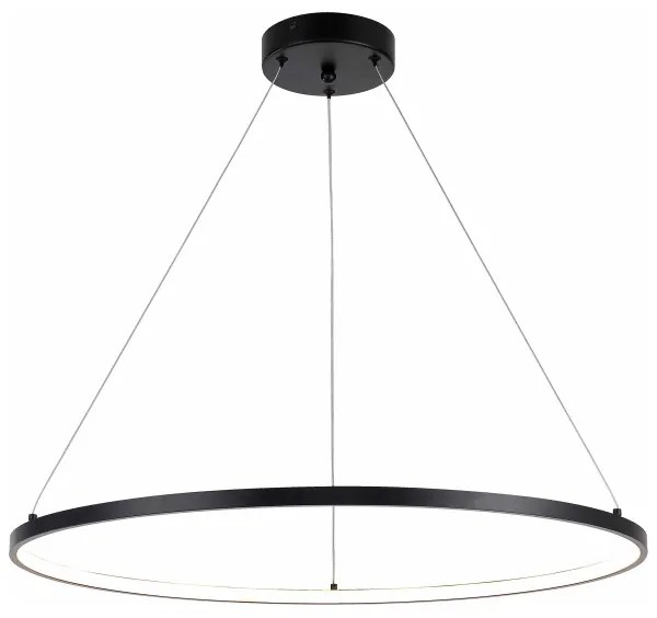 Zuma Line PEN89424-60BK - Lampadario LED a sospensione con filo HORIK LED/32W/230V 3000/4000/6000K