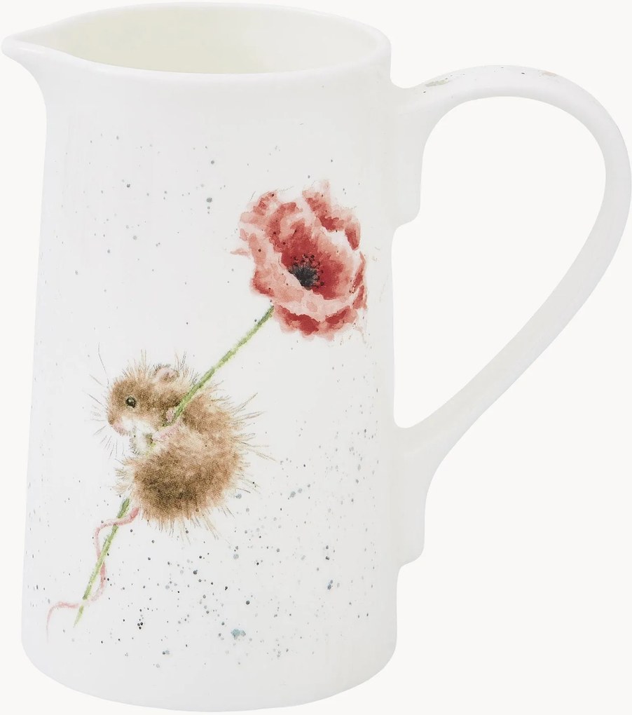 Brocca in Fine Bone China Poppy Mouse