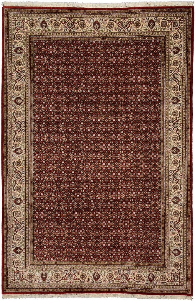 Tabriz Tappeto orientale 300 x 200 Rosso (Indian) Annodato A Mano