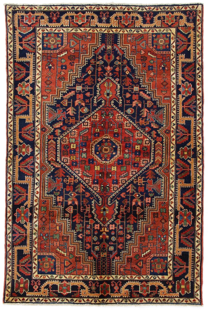 Hamedan Tappeto persiano 200x140 (Iran) Annodato A Mano