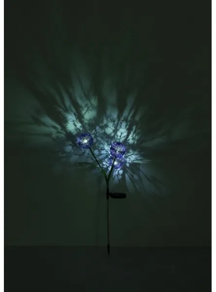 Globo 33599P - Lampada LED solare SOLAR 3xLED/0,06W/3V 5000K IP44 viola