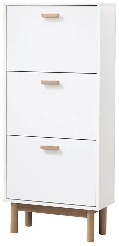 Scarpiera bianca a ribalta Melanie - Støraa