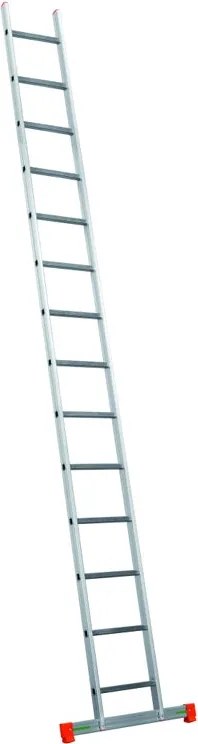 Scala FACAL Genia Singola in alluminio 14 gradini portata massima 150 kg EN 131 per lavori fino a 5.3 m