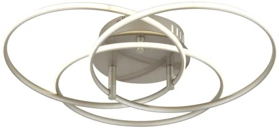 Globo 67355-40N - Plafoniera LED KOMBOS 40W/230V diametro 45,6 cm cromo opaco