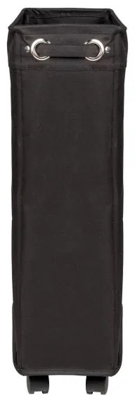 WENKO 69737800 - Cesto per il bucato CORNO 18,5x60 cm nero