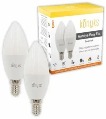 Lampadina LED Candela Konyks e14 Bianco