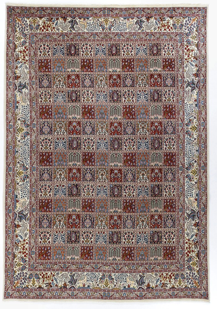Moud Tappeto 240x350 (Iran) Annodato A Mano