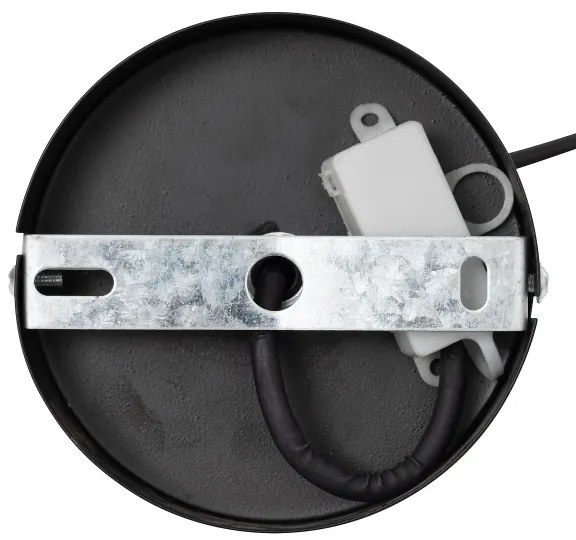 Atmosphera - Lampadario a sospensione con filo SAVIO 1xE27/40W/230V nero