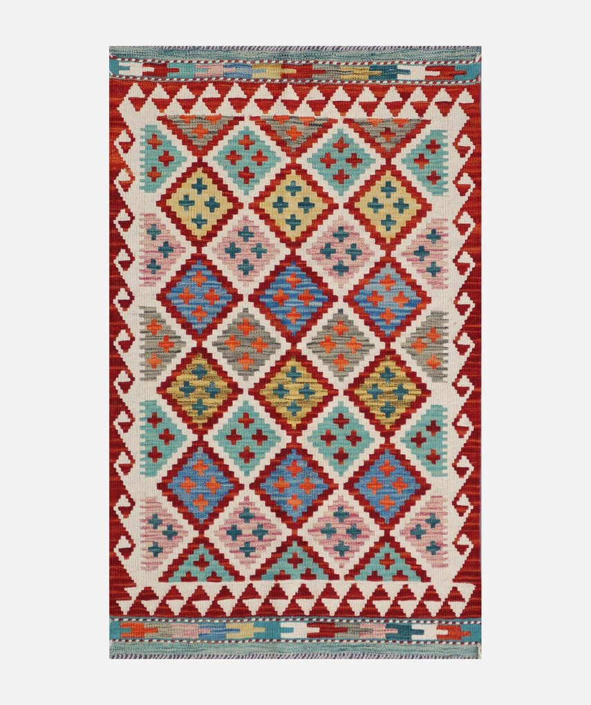 Kilim Tappeto orientale 130x80 (Pakistan) Tessuto A Mano