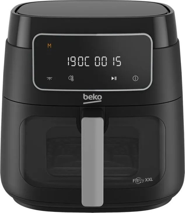 Beko - FRL3374B Singolo 7,6 l Indipendente 1900 w Friggitrice ad aria calda Nero
