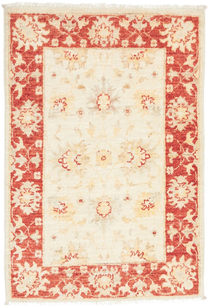 Ziegler Tappeto 90 x 60 Beige (Pakistan) Annodato A Mano