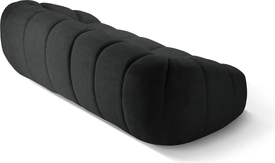 Divano nero 294 cm Diana – Micadoni