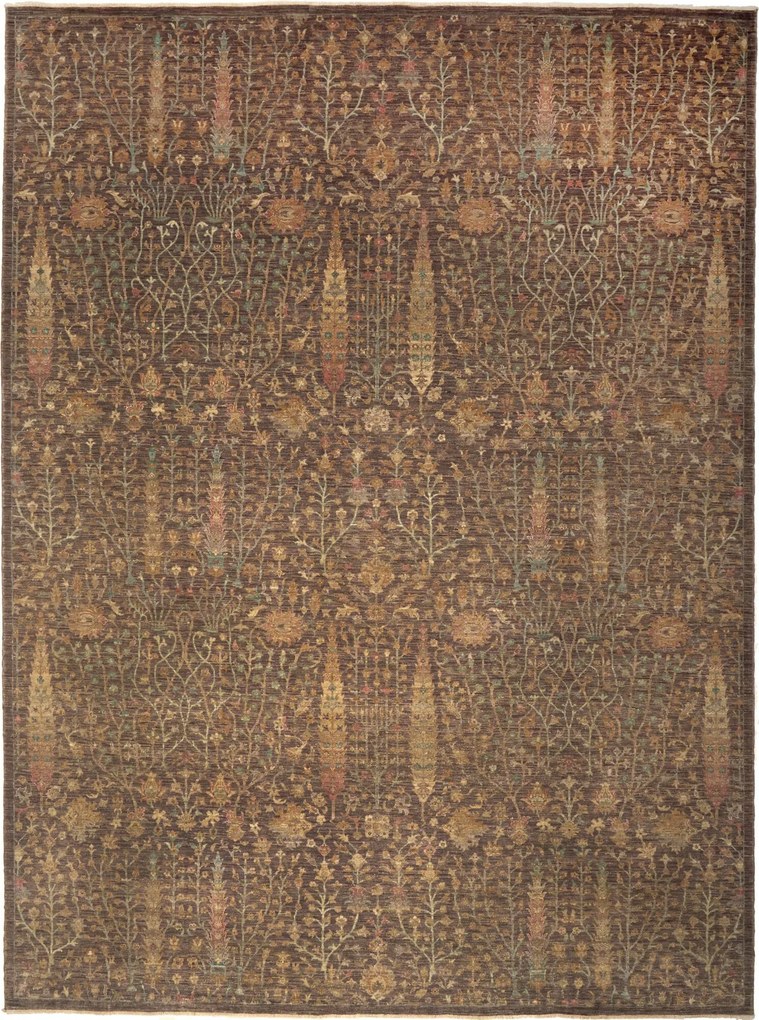 Samarkand Tappeto orientale 250x330 Nero (Pakistan) Annodato A Mano