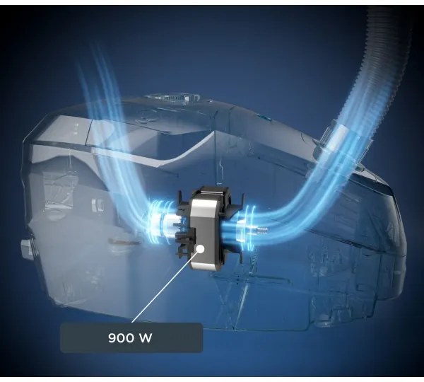 Rowenta - Aspirapolvere a sacco GREEN FORCE MAX ECO TOTAL CLASSIC 900W/230V nero