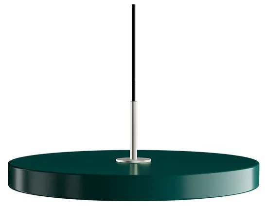 Asteria Plus Lampada a Sospensione Medium Forest Verde/Acciaio Top - UMAGE