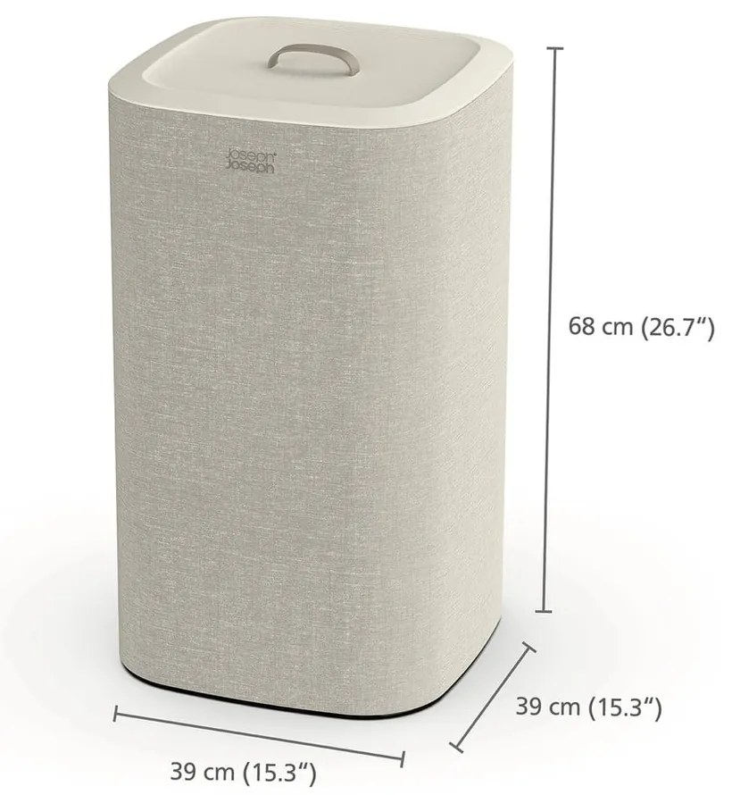 Cesto per biancheria in tessuto 30+30 l Tota - Joseph Joseph