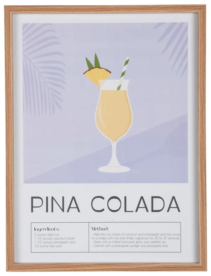 Dipinto 31,5x41,5 cm Pina Colada – PT LIVING
