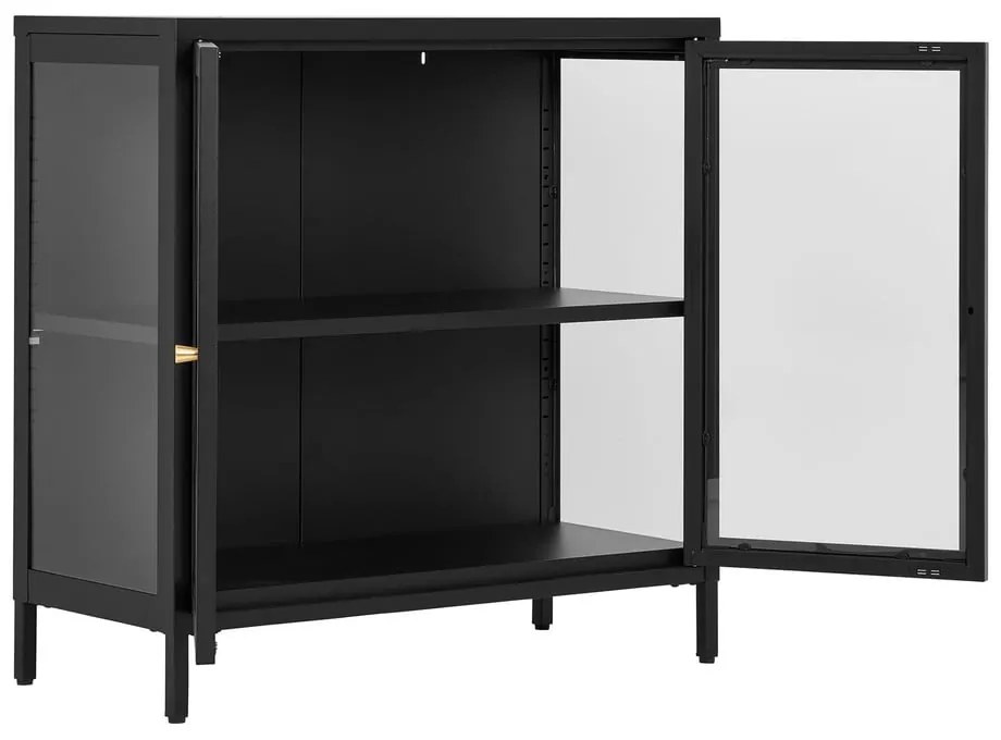 Vetrina in metallo nero 80x80 cm Dalby - House Nordic