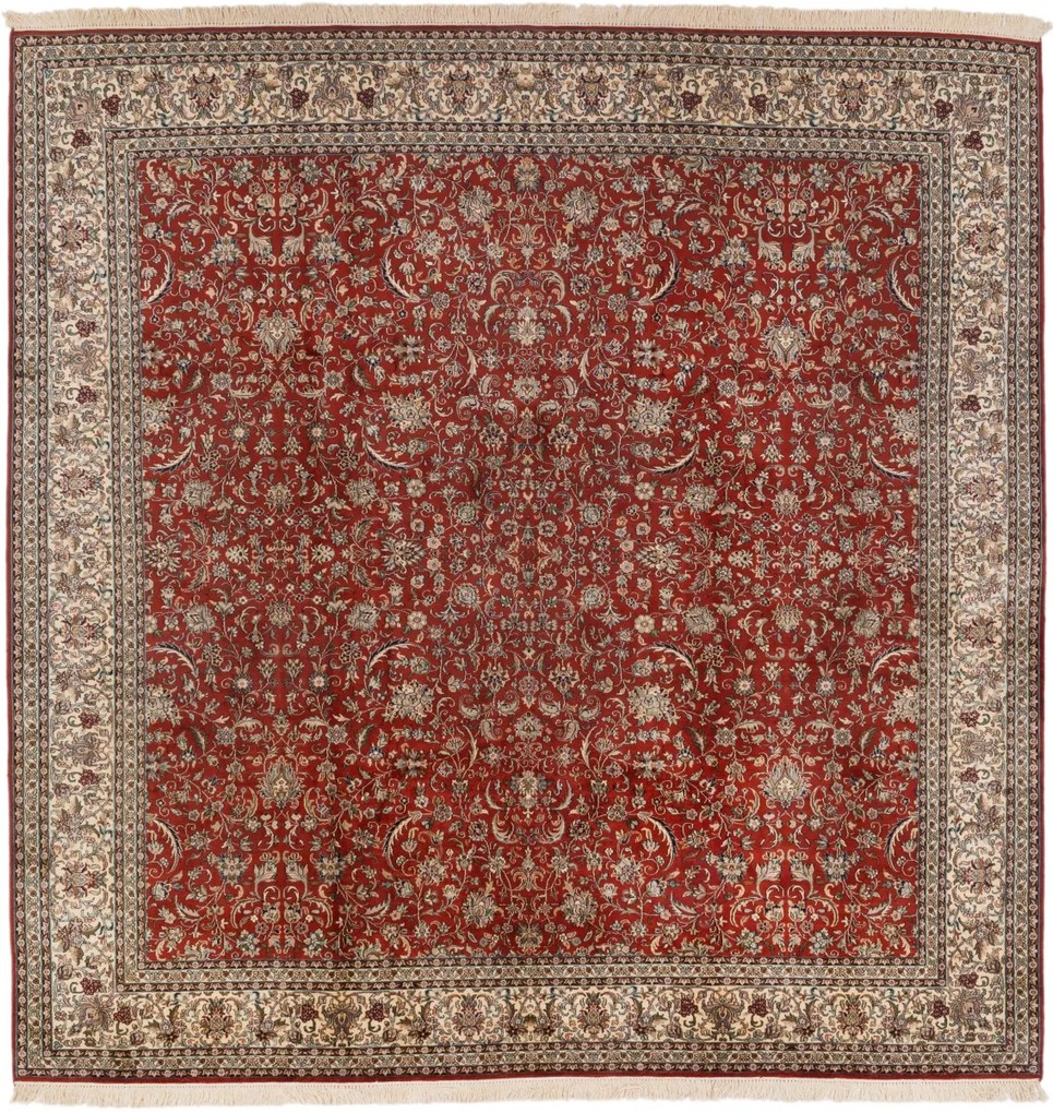 Cashmere Silk Tappeto orientale 240 x 250 (Indian) Annodato A Mano