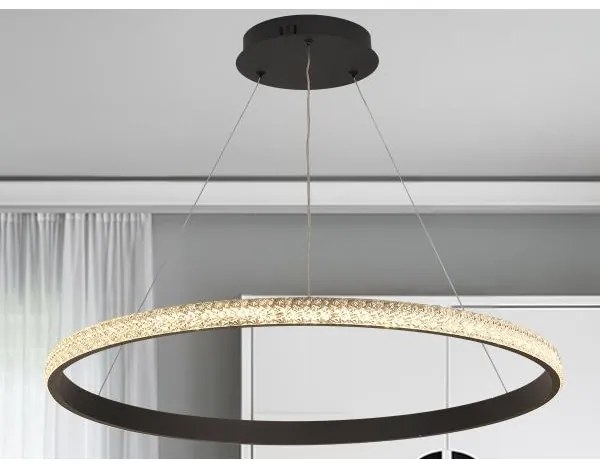 Lampadario a sospensione con filo LED dimmerabile LED/55W/230V 3000-6500K + telecomando