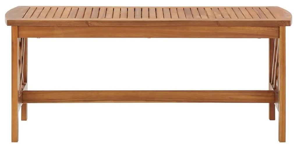 Tavolino da caffè 102x50x43 cm in legno massello di acacia