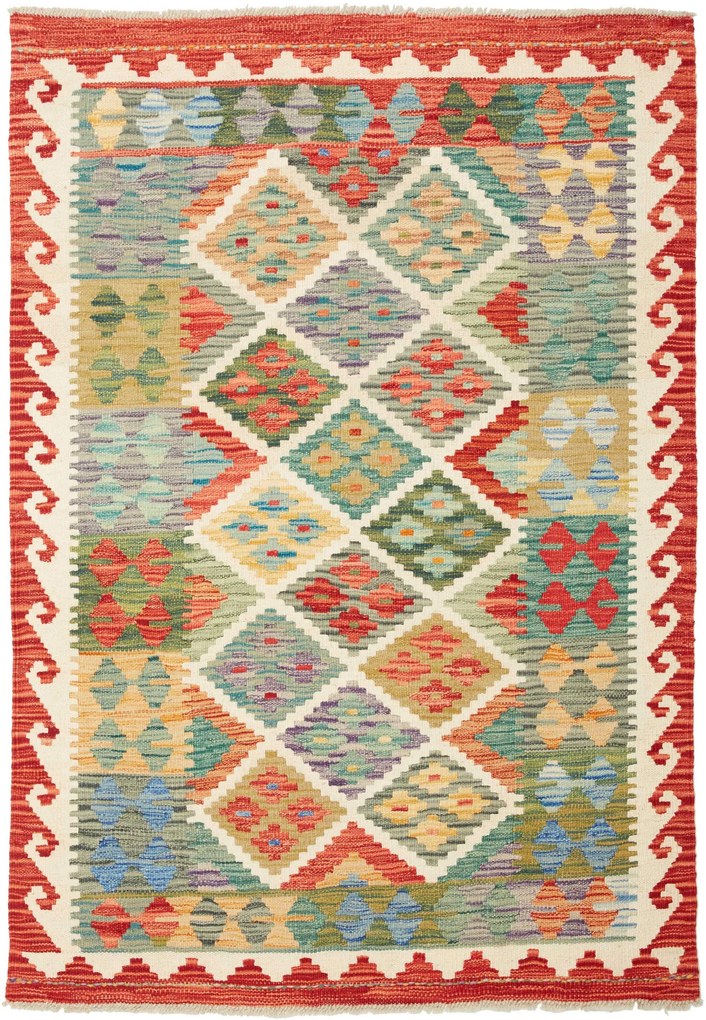 Kilim Tappeto orientale 140 x 100 (Pakistan) Tessuto A Mano