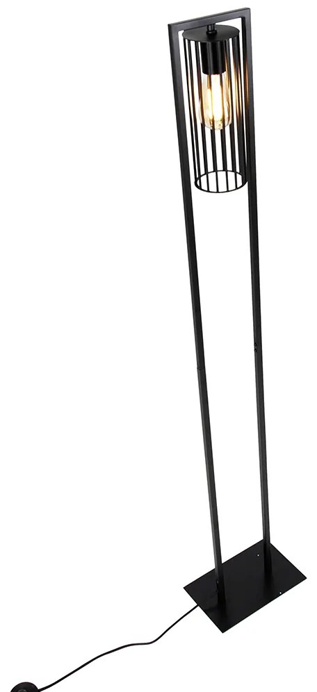 Lampada da terra moderna smart nera con WiFi ST64 - Balenco Wazo