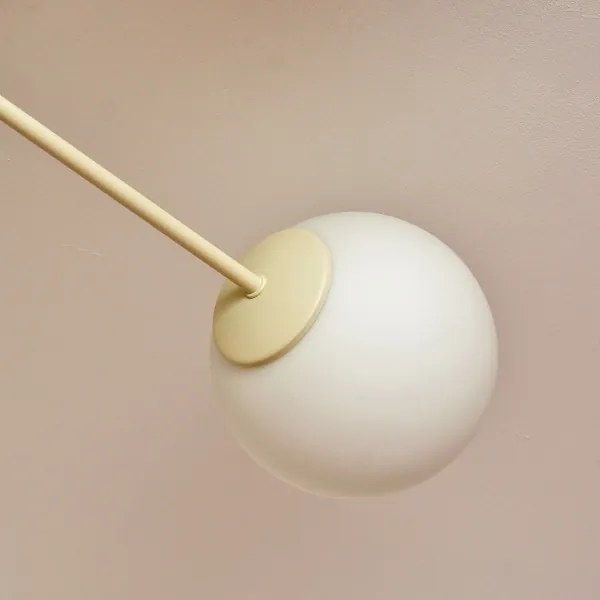 Plafoniera a soffitto MOON 4xE27/15W/230V colore crema