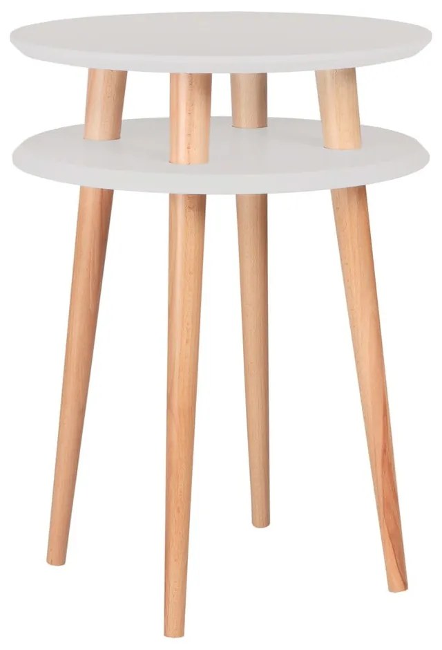 Tavolo contenitore grigio chiaro UFO, Ø 45 cm Ufo - Ragaba