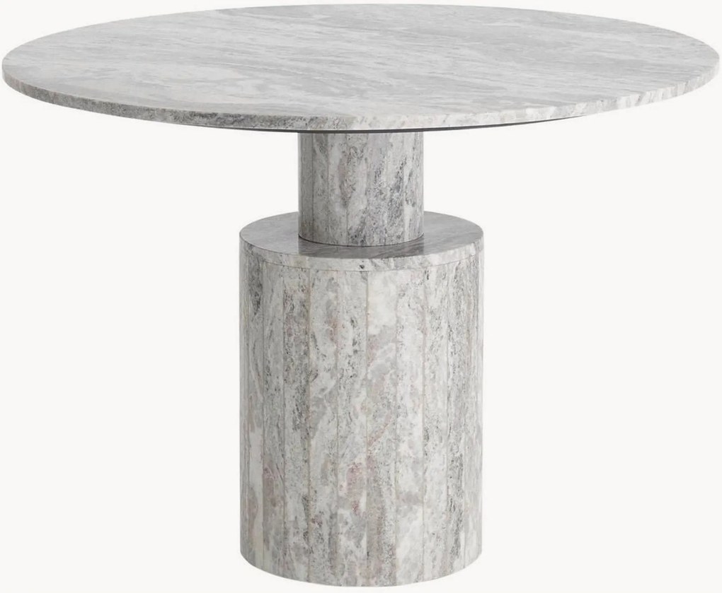 Tavolo rotondo in marmo Elisabeth, Ø 120 cm