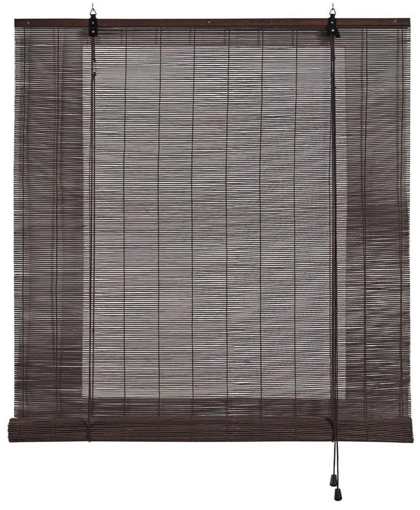 Store a rullo Stor Planet Ocre Marrone scuro Bambù (150 x 175 cm)