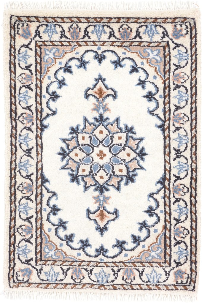Nain Tappeto 40 x 60 (Iran) Annodato A Mano