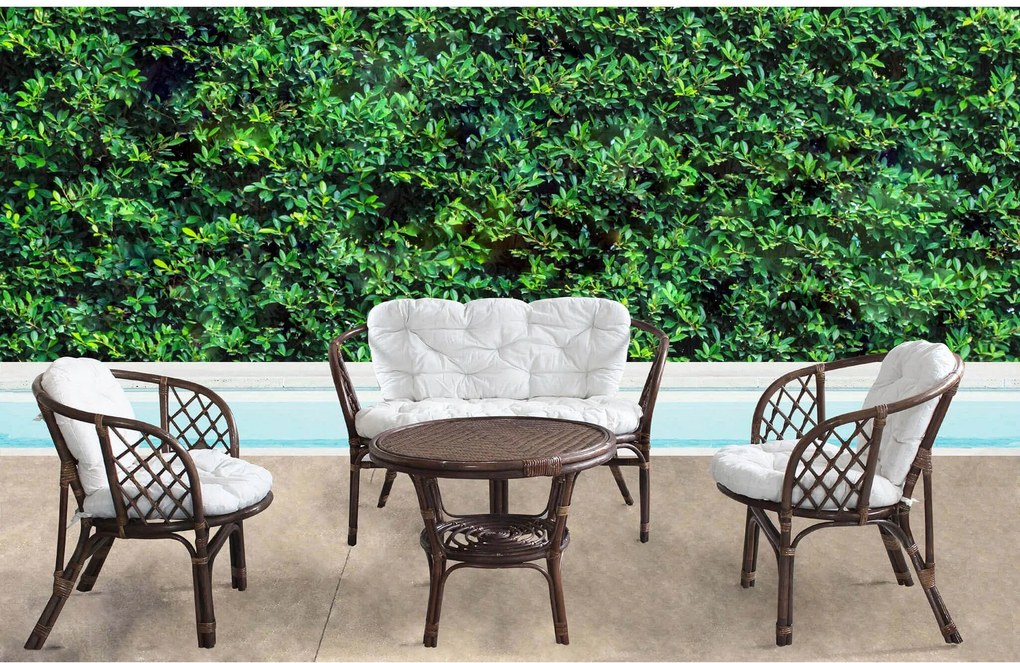 JERA - salotto da giardino in rattan