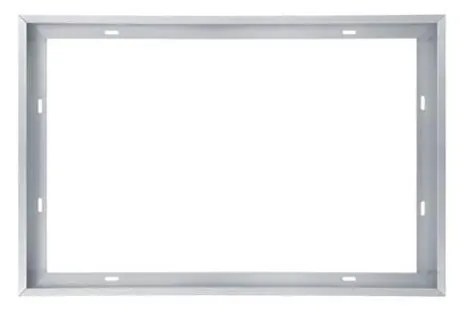 Cornice metallica per installazione di pannelli LED ZEUS 1195x295mm