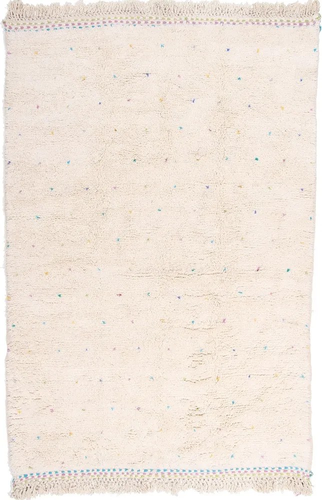Berber Tappeto 200 x 310 Beige (Marocco) Annodato A Mano