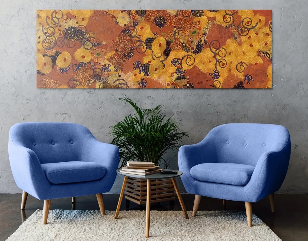 Quadro su tela – Astrazione ispirata a G. Klimt