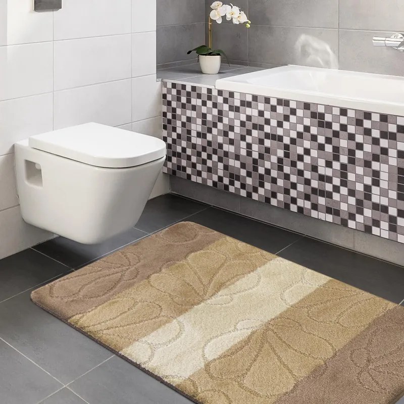 Set di tappetini da bagno in colore beige Larghezza: 50 cm | Lunghezza: 80 cm