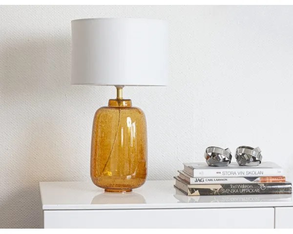 Cottex 8000110-5503 - Lampada da tavolo BLAKE 1xE27/8W/230V marrone