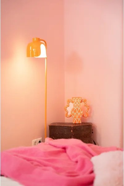 Osram - Lampada da terra DECOR COROLLE 1xE27/15W/230V arancione