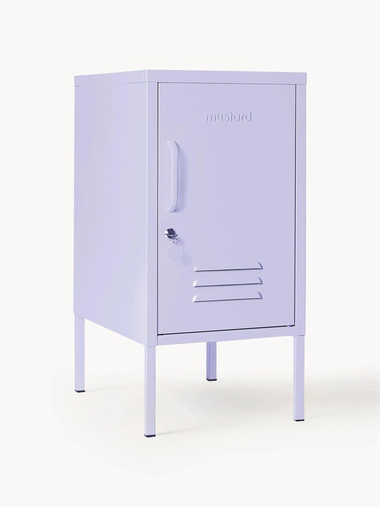 Comodino in metallo The Shorty, apertura verso sinistra