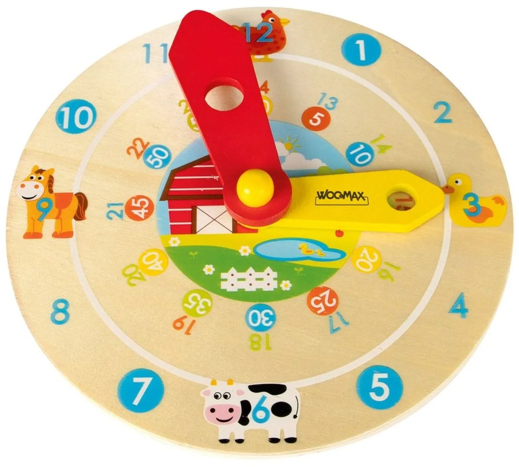 Gioco Educativo Woomax Orologio (12 Unità)