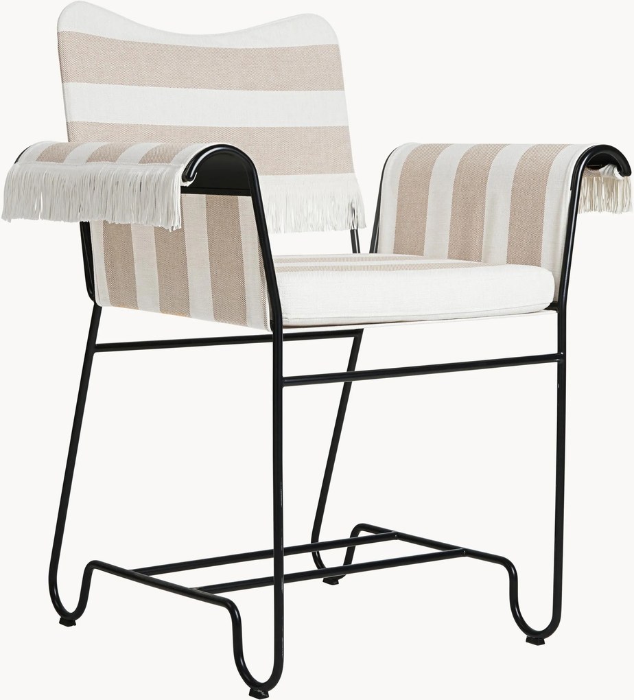 Sedia da giardino con frange Tropique