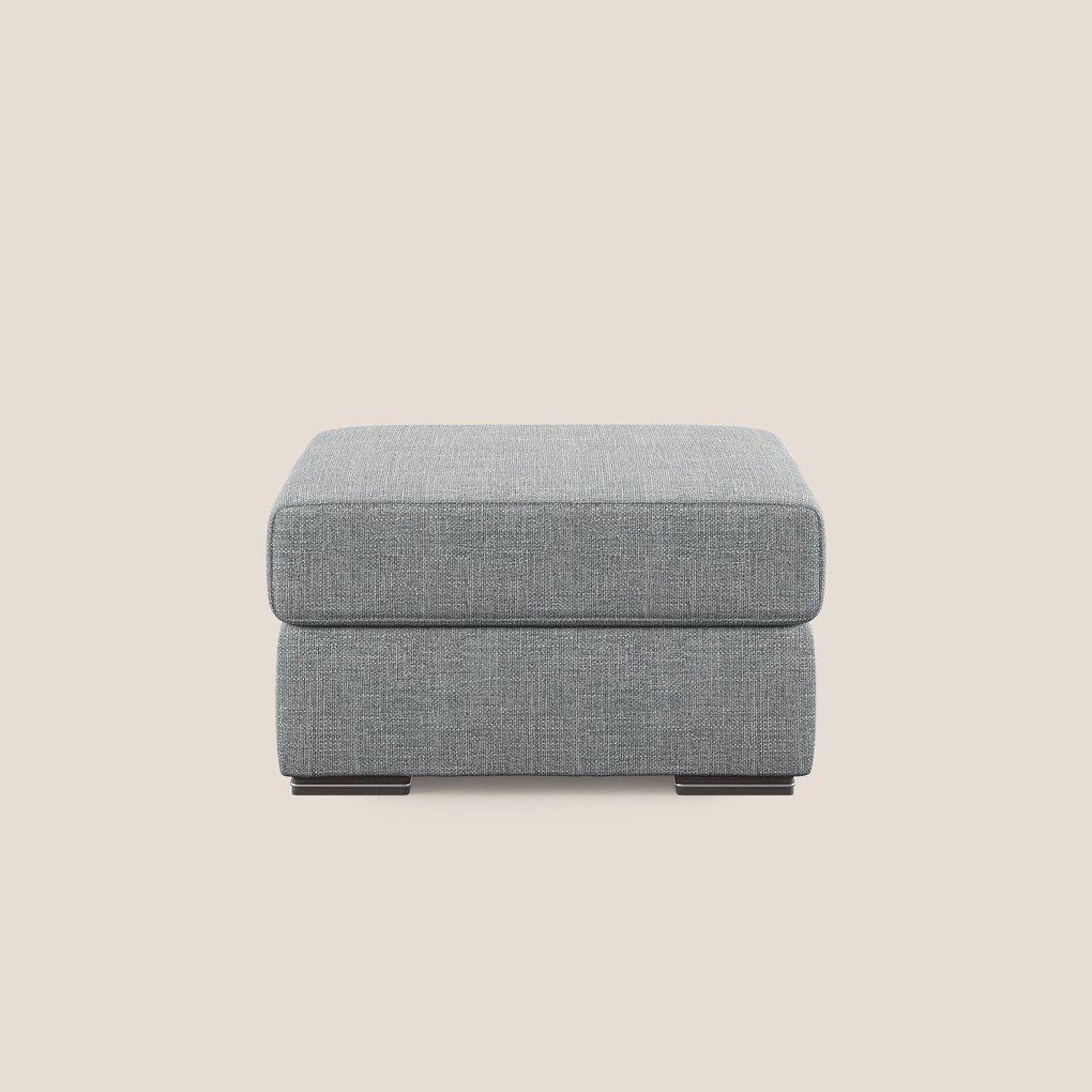 Sun pouf apribile contenitore in tessuto impermeabile morbido intreccio T06