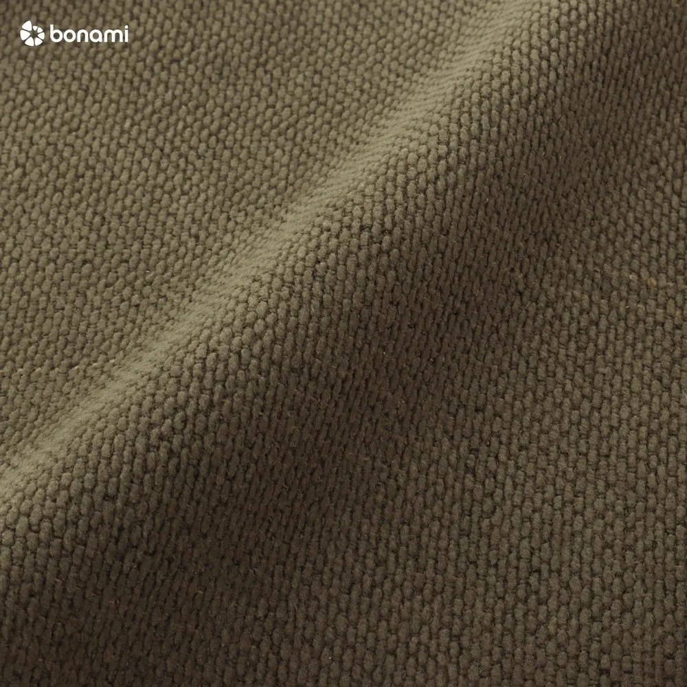 Letto matrimoniale imbottito verde scuro con contenitore a griglia 180x200 cm Jagna - Bobochic Paris