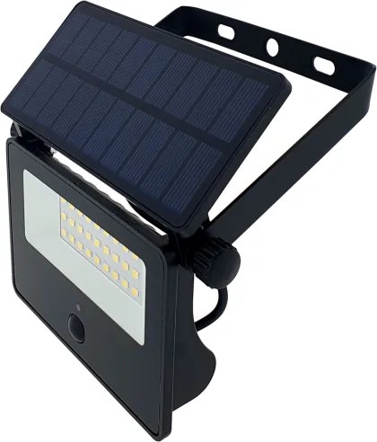 Faretto solare LED esterno con sensore LED 5W 3,7V 4200K IP44