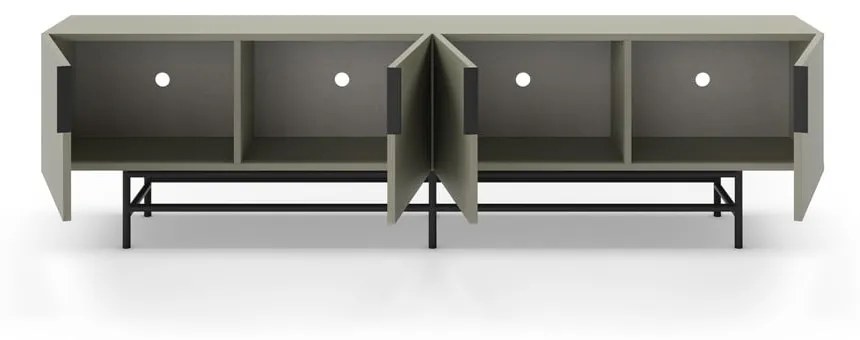 Mobile TV verde-grigio 200x63,5 cm Eldia - Marckeric