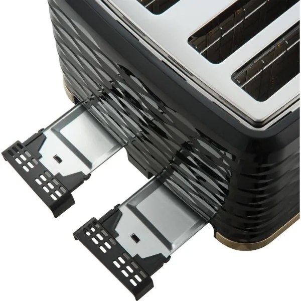 Sencor - Tostapane a 4 fette 1600 W/230 V nero/beige